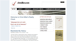 Desktop Screenshot of cbmiller.com