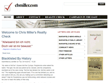 Tablet Screenshot of cbmiller.com